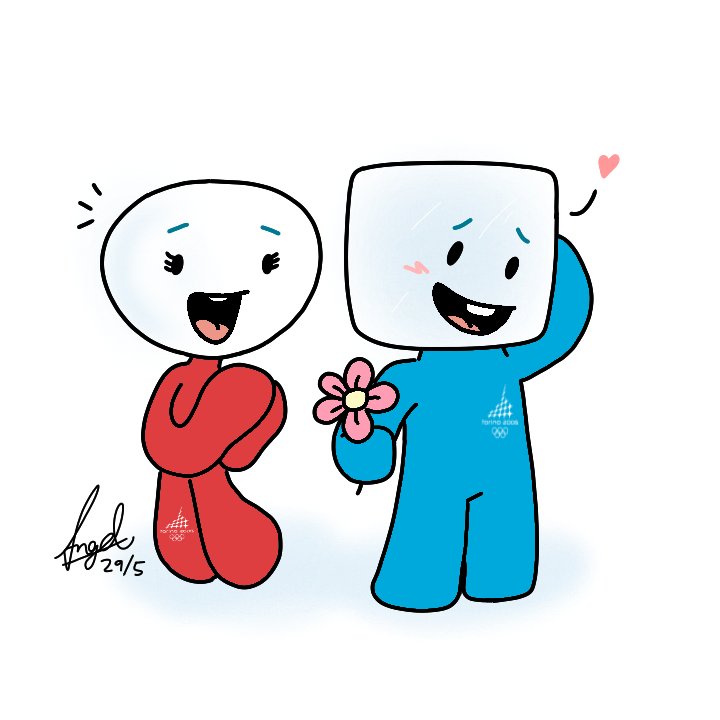 ObsessedPianist's tweet photo. More mascotposting ❤🩵
#mascotverse #neve #gliz #quatchi #miga #athena #phevos #olympics #olympicmascot #olympicmascots #wenlock https://t.co/cfC4Ly3obg