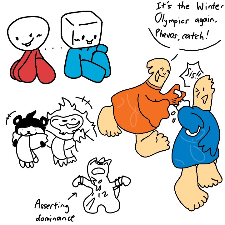 ObsessedPianist's tweet photo. More mascotposting ❤🩵
#mascotverse #neve #gliz #quatchi #miga #athena #phevos #olympics #olympicmascot #olympicmascots #wenlock https://t.co/cfC4Ly3obg