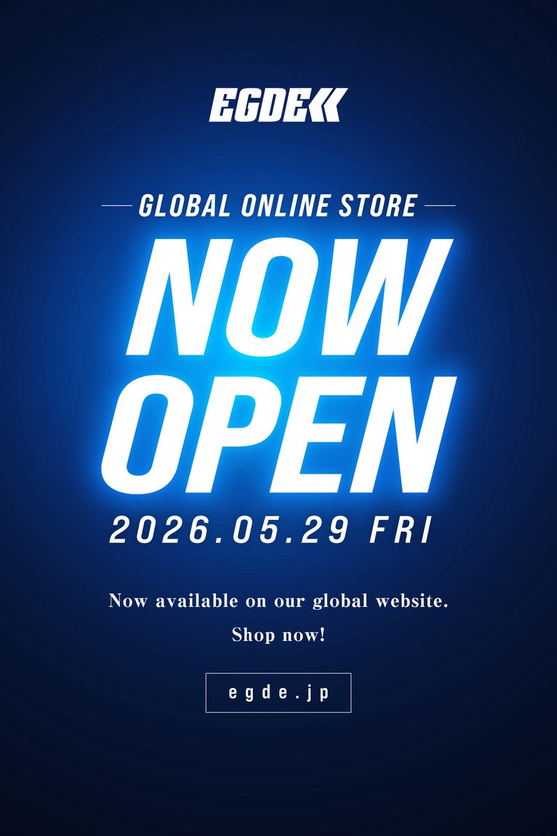 EGDE_UNDERWEAR's tweet photo. 📣 本日18:00より、海外からもご購入いただけるEGDE公式グローバルサイトがOPEN‼️🌍

英語・中文・日本語に対応✨

海外のお客様は免税でのご購入が可能！
日本国内のお客様は、3,980円以上のお買い上げで送料無料にてお届けいたします📦

▼先着50名様に今治製ハンドタオルをプレゼント🎁
https://t.co/yOirHdb8wx

📣 The official EGDE Global Online Store opens today at 18:00 (JST)‼️🌍

Now available in English, Chinese, and Japanese ✨

✈️ For Overseas Customers: Enjoy tax-free shopping!
📦 For Domestic Customers (Japan): Free shipping on orders over ¥3,980.

▼ Special Opening Gift: The first 50 customers to complete their order and payment will receive a premium Imabari-made hand towel! 🎁
https://t.co/yOirHdb8wx