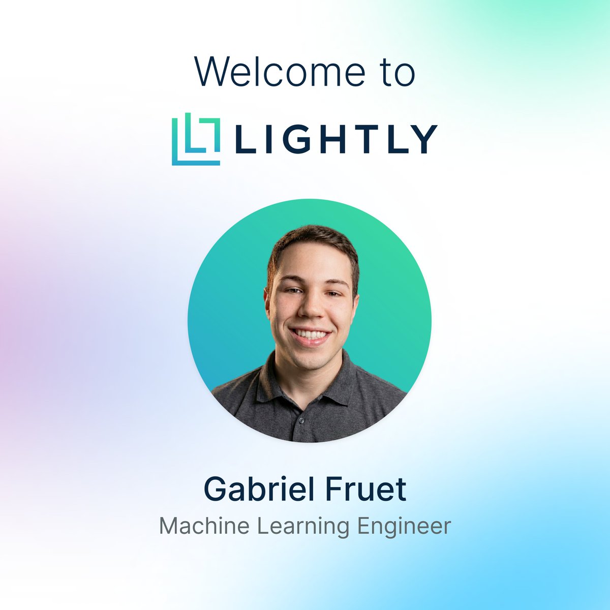 LightlyAI's tweet photo. Excited to welcome Gabriel Fruet to the team! 

Gabriel joins us as a Machine Learning Engineer, working on LightlyTrain and LightlySSL. Really glad to have you with us 👋 https://t.co/eX3wptUR97