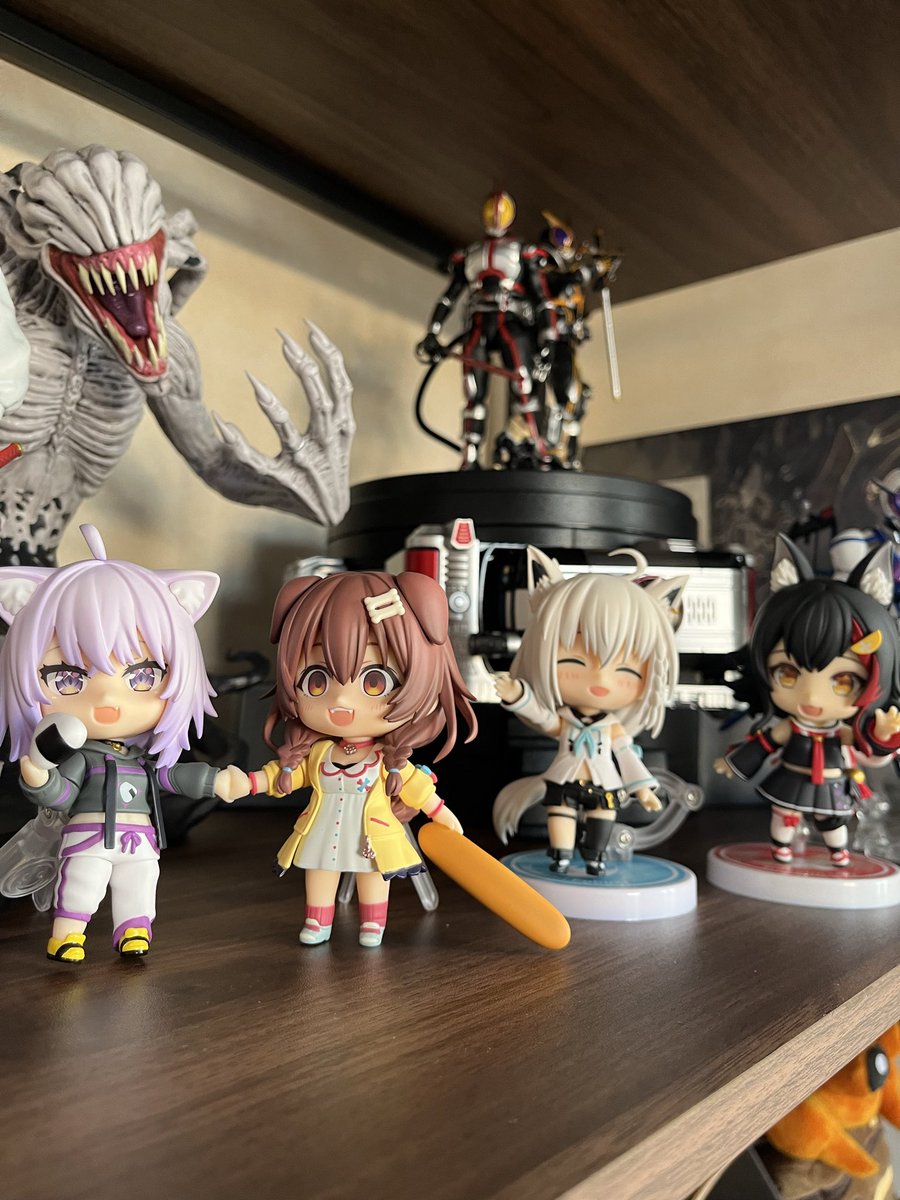 d*o様 ねんどろいど ホロライブゲーマーズ ねんどろいど『ホロライブ ゲーマーズ』揃ったぁ！ みんな可愛い