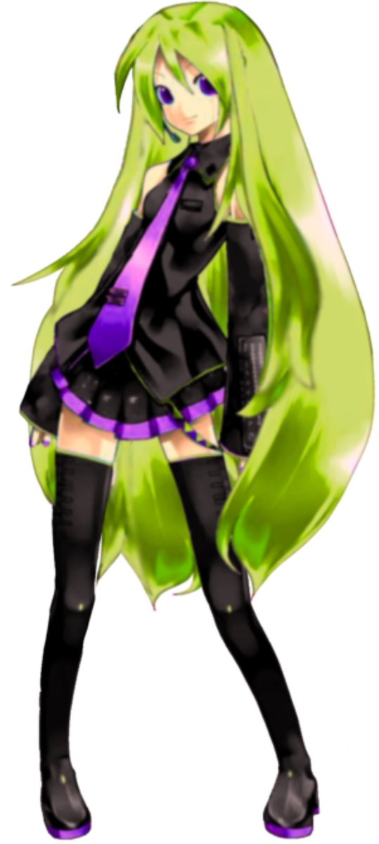 limedefoko's tweet photo. My fanloid Amai have a lot of design I made when I bored, btw one of them is fan made https://t.co/6U15Hq7Mlw