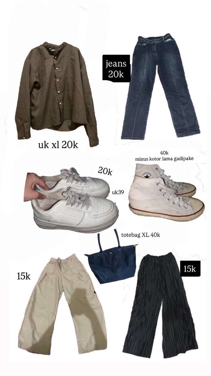 thisworldssickk's tweet photo. preloved! nego dm https://t.co/3kJBaaPKz2