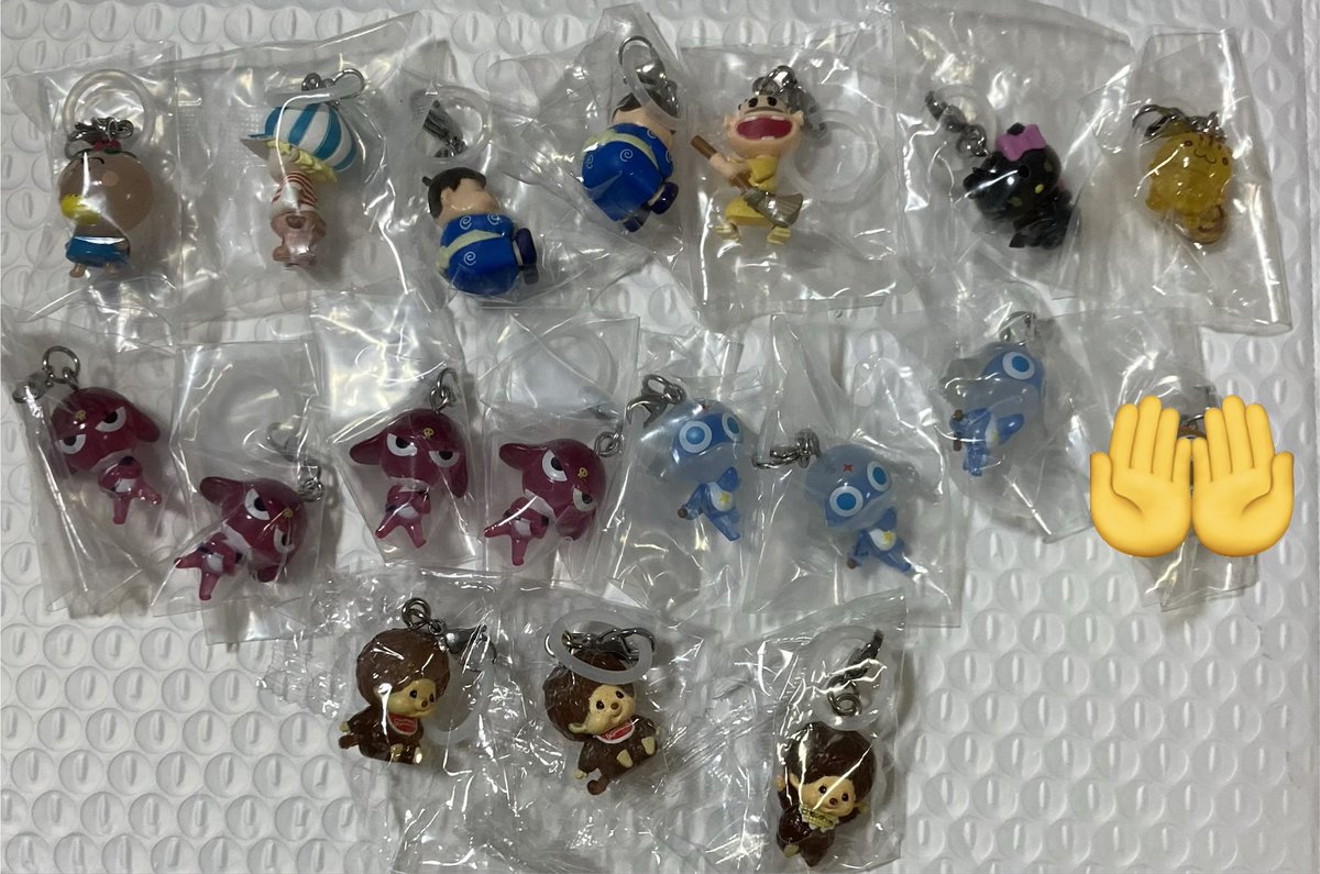 kappakappa666's tweet photo. @pos
【交換】
ガチャ
めじるしアクセサリー
平成ギャルチャーム
ボンドロチャーム
サンリオ
ヨッシー
ケロロ
バカボン
モンチッチ
ポムポムプリン
キティ
リラックマ
ズートピア
ドコうさ
他

譲
画像1.2.3.4

求
めじるし
ガチャなんでも検討
優先はALT

まとめて優先
郵送

検索からでもお気軽に https://t.co/zx5Y0bL5Mq