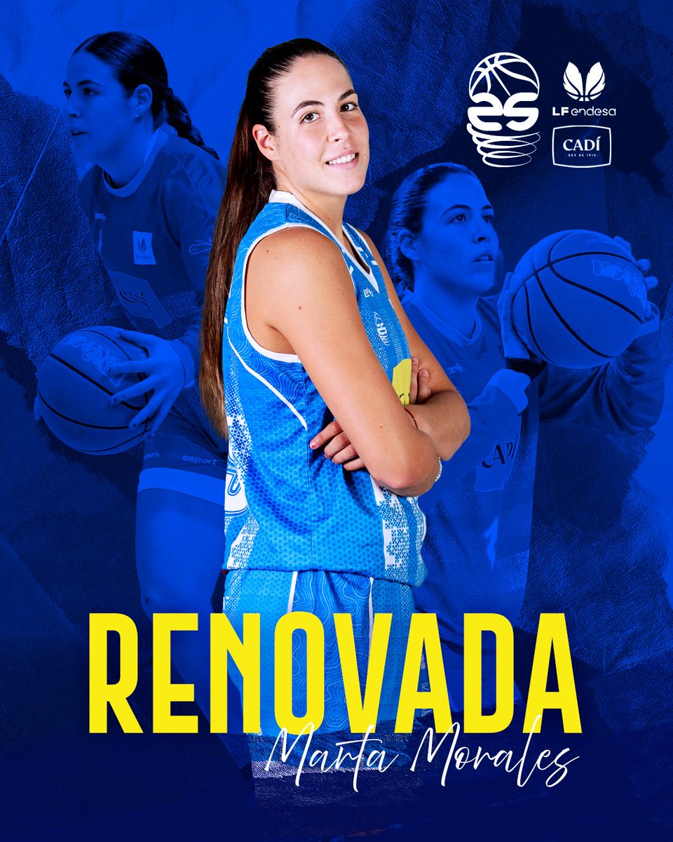 sedisbasquet's tweet photo. Marta Morales continuarà una temporada més al Cadí La Seu!

En un any de creixement i consolidació a la #LFEndesa, la jove exterior ha demostrat personalitat, compromís i constància en cada oportunitat en una de les lligues més exigents d’Europa.

Seguim, Marta! 💙 https://t.co/Ns8KSJkglH