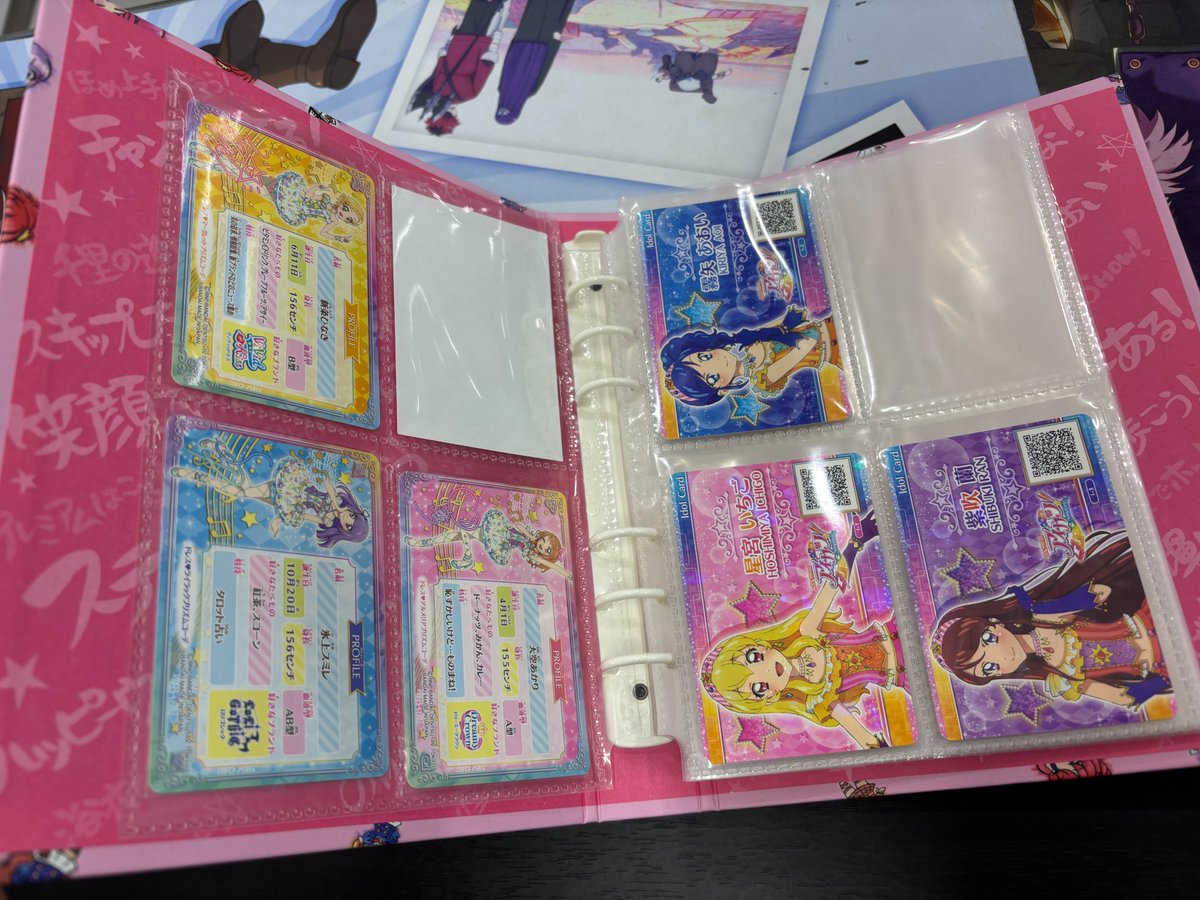 📢入荷情報 📢 アイカツ！格言4ポケットバインダーあかりGeneration