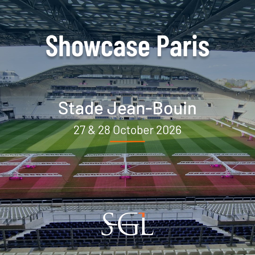 SGLsystem's tweet photo. Réservez la date : SGL Showcase Paris | 27 &amp; 28 octobre 2026 📅

📌 𝐐𝐮𝐨𝐢 ? SGL Showcase Paris
👔 𝐏𝐨𝐮𝐫 𝐪𝐮𝐢 ? Professionnels du gazon sportif
📅 𝐐𝐮𝐚𝐧𝐝 ? 27 et 28 octobre 2026
📍 𝐎𝐮̀ ? Paris, France
🗣️ 𝐋𝐚𝐧𝐠𝐮𝐞 ? Français https://t.co/nbDeDSpZXM