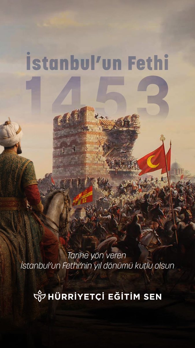 DtanselT62866's tweet photo. İstanbul'un Fethi KUT'lu olsun  #İstanbulunFethi https://t.co/PThJo3VNGa