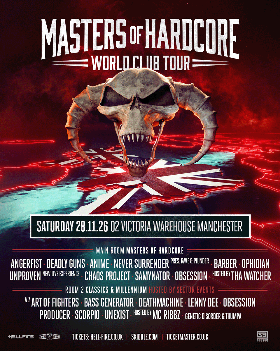 O2VicWarehouse's tweet photo. ON SALE: Masters Of Hardcore tickets are available now! Get ready for the next level of hardcore on Sat 28 Nov! 💃

Tickets available now via: https://t.co/LWBU7CMnvB https://t.co/OK32An4tBX