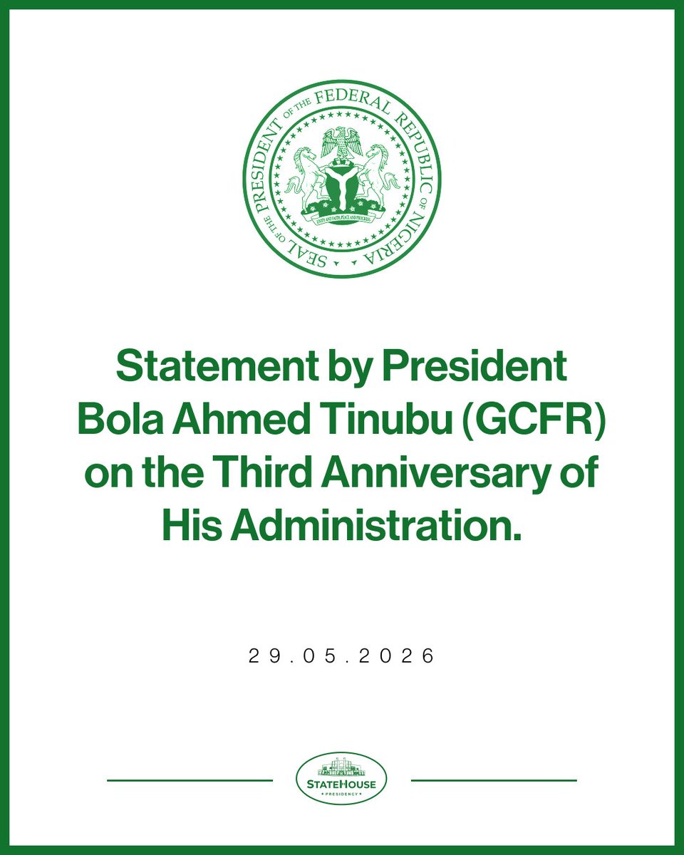 Presidency Nigeria tweet media