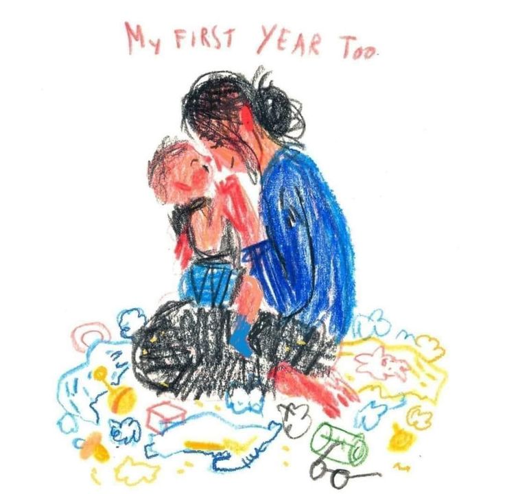 Lovandfear's tweet photo. The baby was learning how to be a child. She was learning how to be a mother. It was the first year for both of them..🩷😌 https://t.co/UV1JRU9HnS