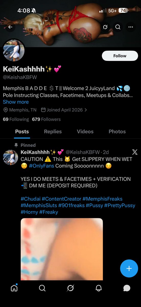 BigFatherJoseph's tweet photo. Scam alert.     Bitches hit u up beggin talkin bout they stranded and bout to end they life over 15 bucks.    Then they block you lol.    I damn sure ain’t want nothing from u and 15 bucks ain’t shit to me.  Obviously u was down bad  #memphisfreaks https://t.co/FjHffG8Xf2