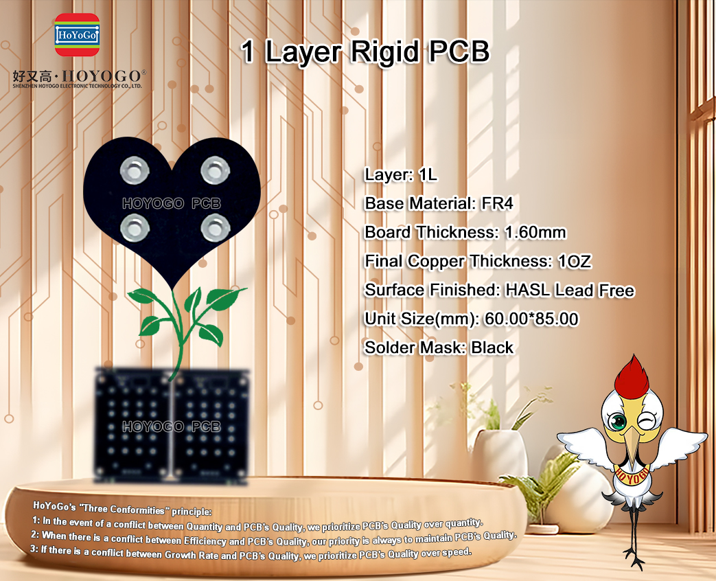 RayHe14's tweet photo. #PCBProducts

#1Layer #FR4 #1OZ #HASLLeadFree #Black
Board Thickness: 1.60mm
Unit Size(mm): 60.00*85.00

HOYOGO Website: https://t.co/C2vYPKC4m4

#PCBfactory #PCBmanufacturer #PCB #SMT #PCBA #PCBsupplier #MultilayerPCB #AluminumPCB #HighTgPCB #HDI #FPC #flexiblePCB #HoYoGoPCB https://t.co/e5bGepfkhP