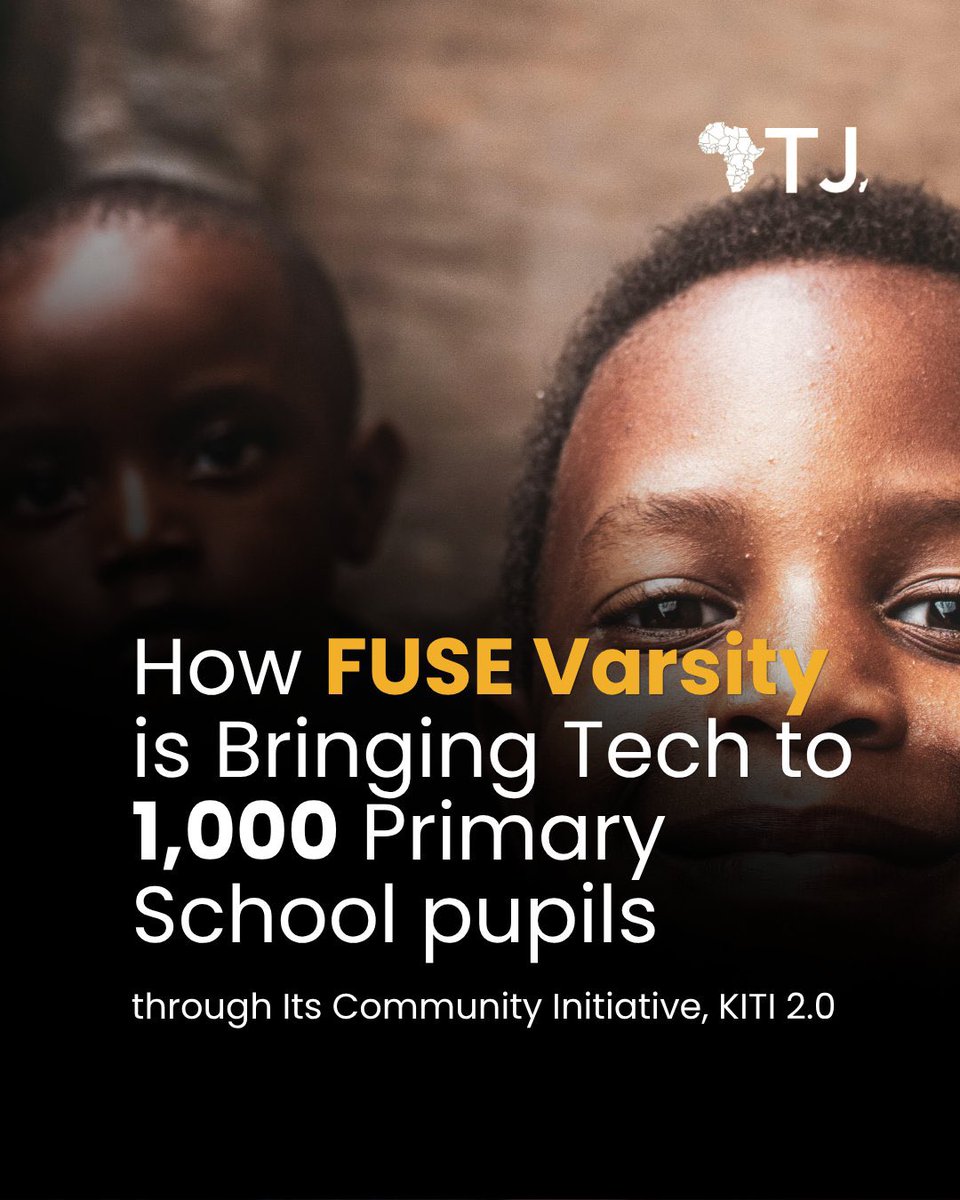 FUSEVarsity's tweet photo. A while back, we were featured by @afritechjournal for our Kids in Tech Initiative (KITI 2.0), executed in collaboration with our community, @TrybebyFUSE, and other partners in celebration of Children’s Month. 💙

Read the full feature here:

https://t.co/kp9AG3wQaq https://t.co/YvLdZhQ779