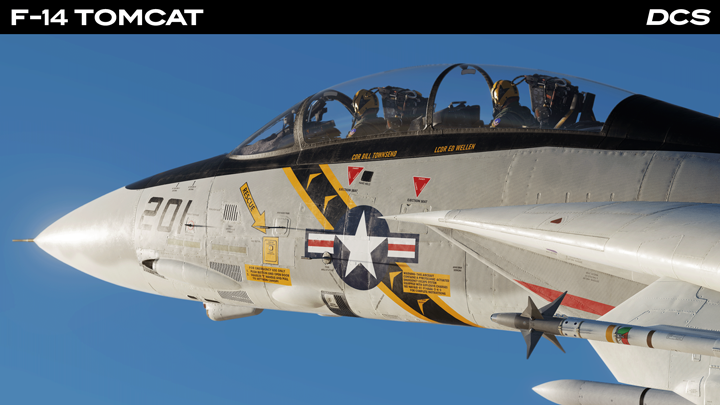 eagledynamics's tweet photo. The Heatblur Simulations DCS: F-14 Tomcat marks an important milestone with its departure from Early Access in the upcoming update. Read more in this weeks DCS Newsletter https://t.co/SvS9juaCCR https://t.co/ZJ8n7bcHVE