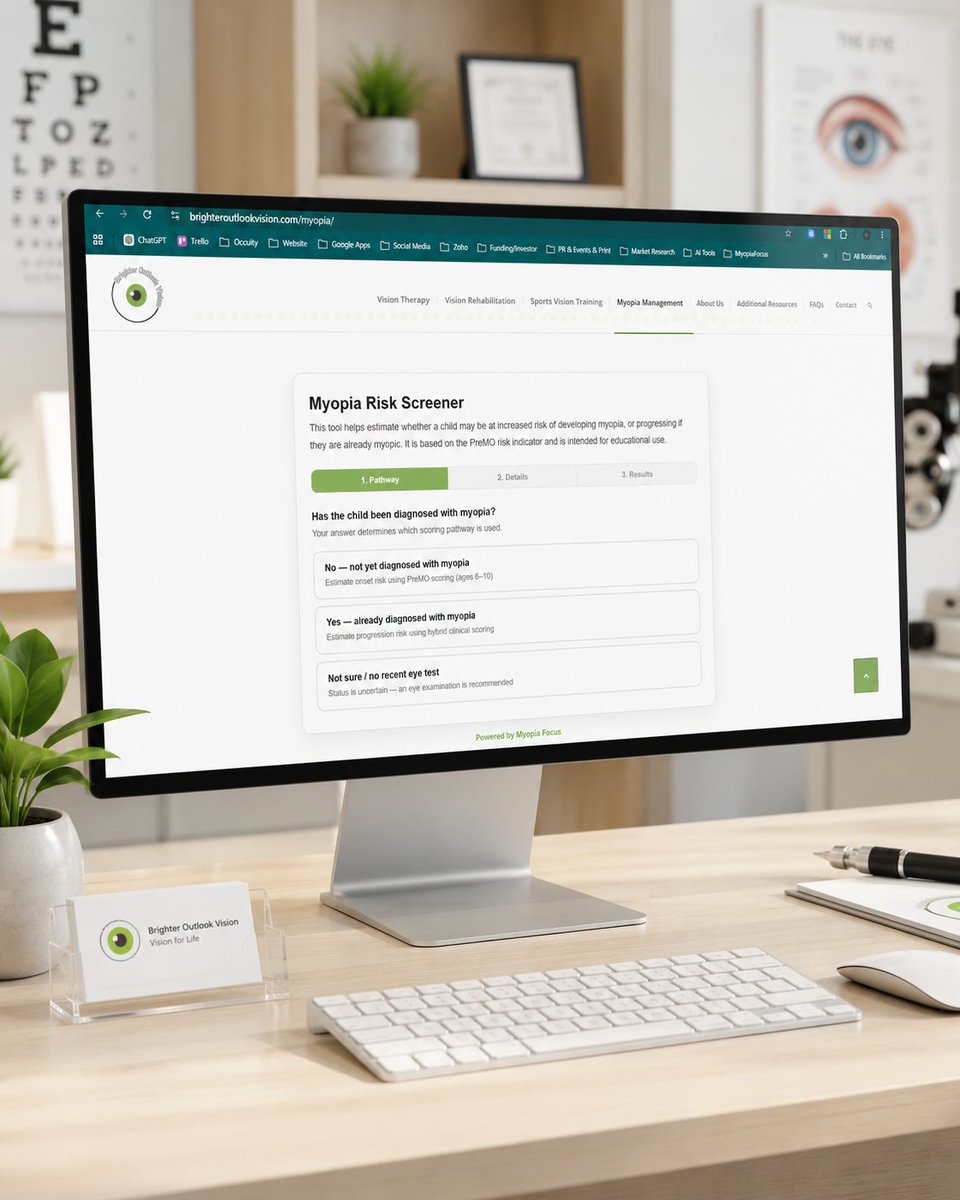 MyopiaFocus's tweet photo. Great to see Brighter Outlook Vision in the #US using the new Myopia Focus Risk Screener on their website.

Explore the tools here:
https://t.co/RiKriZ51Wv

#Myopia #MyopiaManagement #Optometry #EyeCare #ChildrensVision https://t.co/qjYgFcEfxG