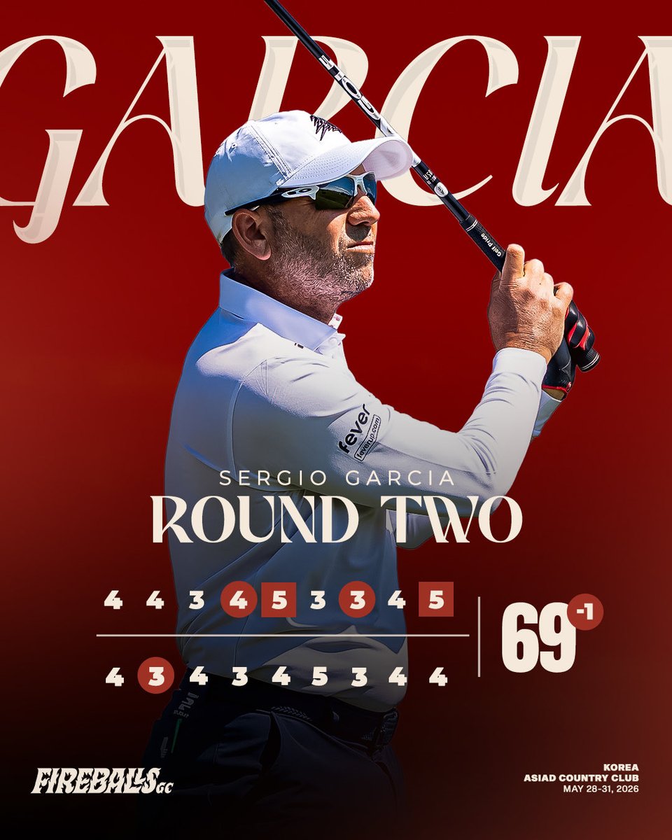 fireballsgc_'s tweet photo. 🔥 @TheSergioGarcia - T8
🔥 Luis Masaveu - T23 https://t.co/QGdzQSMyAI