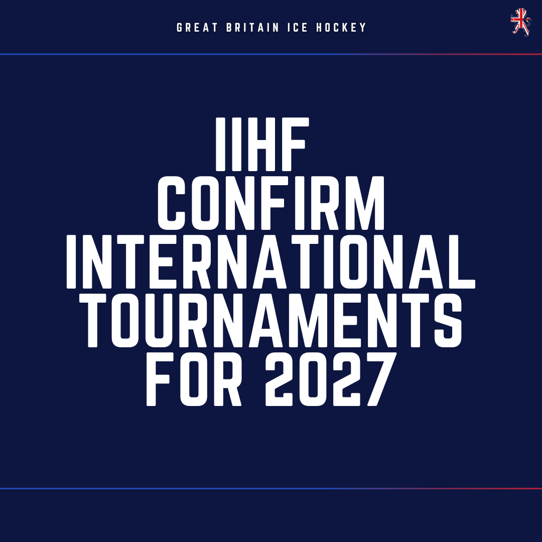 TeamGBicehockey's tweet photo. 🏒 The IIHF have confirmed the schedule for the 2027 World Championship tournaments ⤵️

🔗 Click here for full details of dates and cities for all Great Britain teams ➡️ https://t.co/RtTY0uuBH5 https://t.co/9HNzZOBsid