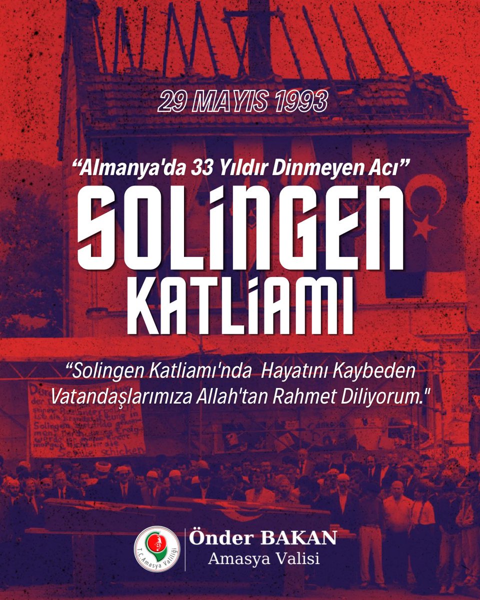 OnderBakan's tweet photo. 29 Mayıs 1993'te Almanya'nın Solingen kentinde yaşanan ırkçı saldırıda hayatını kaybeden Hemşehrilerimiz Genç Ailesinin fertleri ile yaşanan tarifsiz acıya rağmen sağduyusu ve merhametiyle Anadolu İrfânını tüm dünyaya gösteren "Bilge Ana" Mevlüde Teyzemizi rahmet  ve hürmetle yâd ediyorum. 🤲🇹🇷

#Solingen1993
