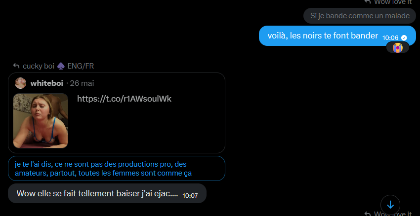 cucky boi ♠️ ENG/FR tweet media