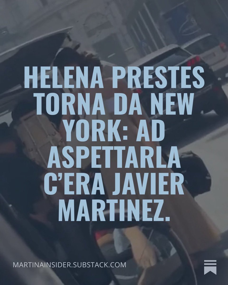 martinainsider's tweet photo. Helena Prestes torna da New York: ad aspettarla c’era Javier Martinez ❤️

Articolo esclusivo ➡️ https://t.co/BQtxUCfOcz

#helenaprestes #javiermartinez #helevier #prestinez https://t.co/YA94Ll5X1L
