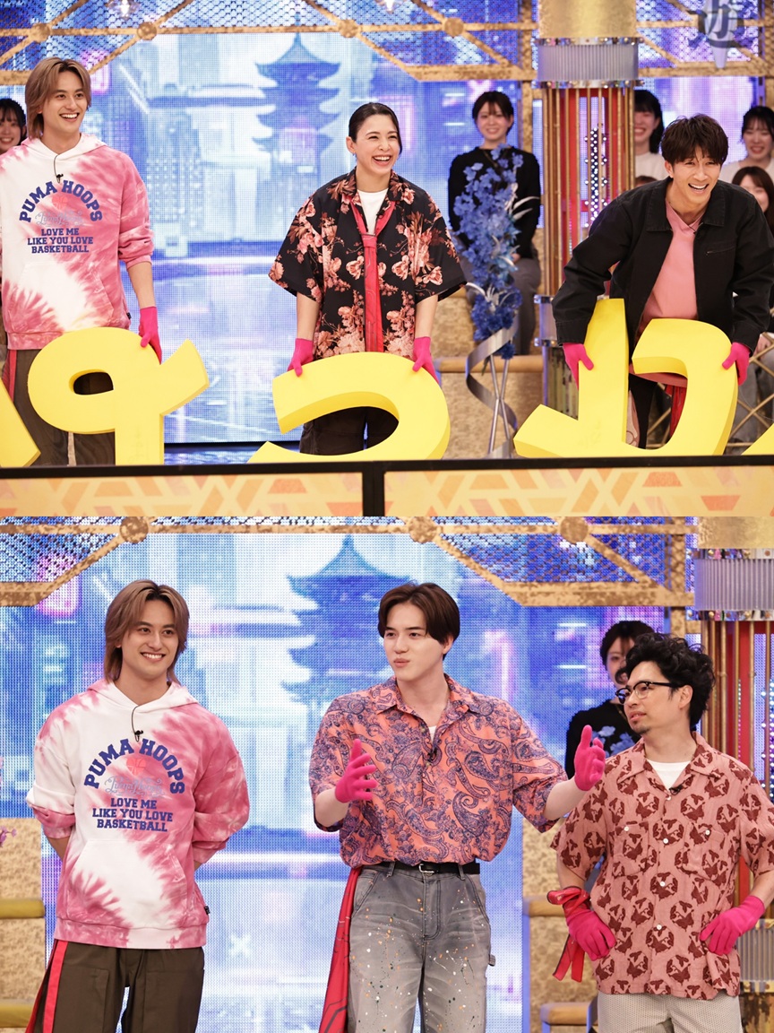mezamashimedia's tweet photo. 『真剣遊戯！THEバトルSHOW』

アイドル俳優軍：
岩﨑大昇（KEY TO LIT）
小島健（Aぇ! group）
出口クリスタ
夏菜
濵田崇裕（WEST.）
浜野謙太

芸人バラエティ軍：
秋元杏月
朝日奈央
加藤諒
柴田英嗣（アンタッチャブル）
やす子
山本浩司（タイムマシーン3号）

（五十音順／敬称略）

6月1日（月）20時～

▶️https://t.co/PGpqZI4I9s

@battleshow_cx #櫻井翔
