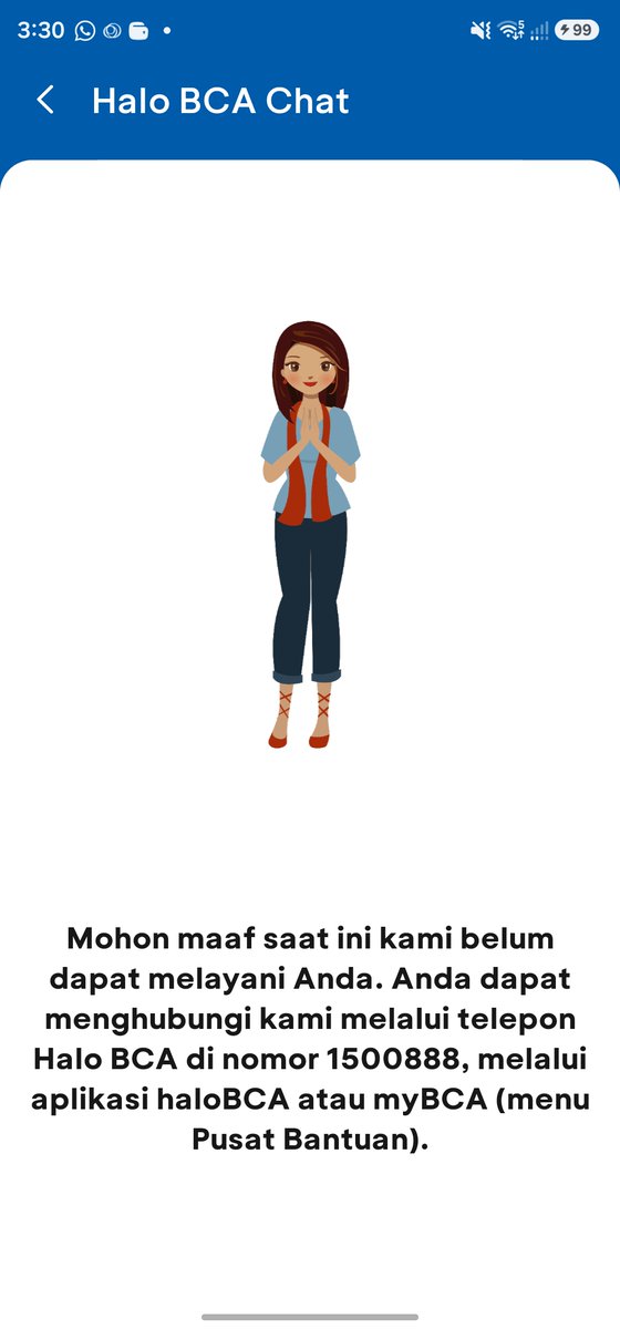 CTonggo99154's tweet photo. @BankBCA @HaloBCA saya transaksi topup flazz 2x 50rb gagal dua2nya. Saya tlp cs,halobca, dan mention di X tidak ada respon. Tolong dibantu https://t.co/JMk5GyNgvb