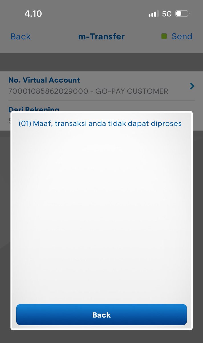 diggiimonn's tweet photo. @HaloBCA benerin skrg jg plis service nya.. jgn error mulu soalnya banyak yg mau dibayaarrrr https://t.co/FkpQkYNTPf