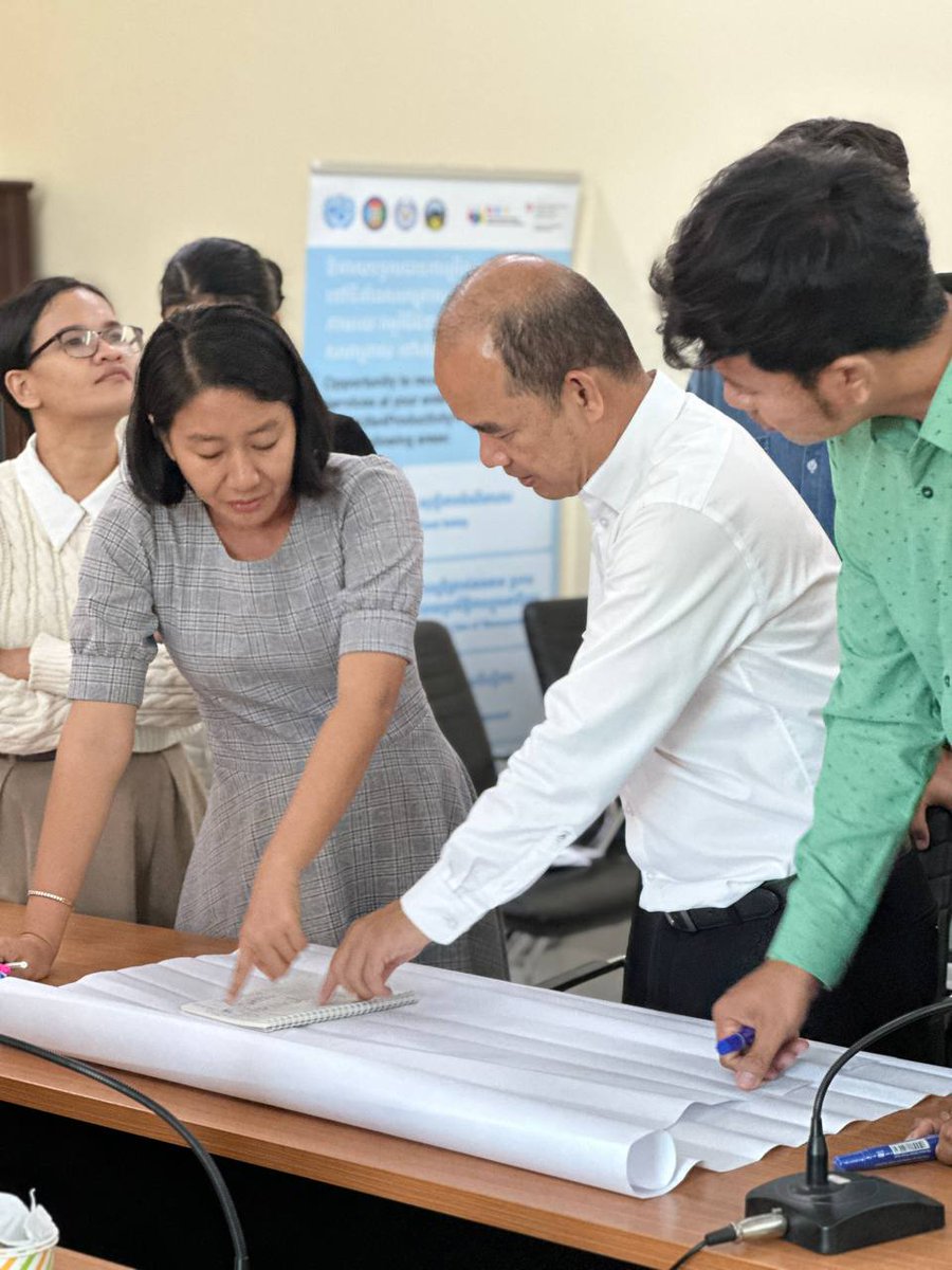UNIDOKH's tweet photo. ๐ฑ Helping #SMEs do more with less! ๐ฐ๐ญ
With support from #SDC and in partnership with the Provincial Department of Industry, Science, Technology and Innovation, SMEs from Battambang, Pursat, and Banteay Meanchey learned practical approaches to improve #resourceefficiency, #reducewaste, and #boostproductivity for #sustainablegrowth.