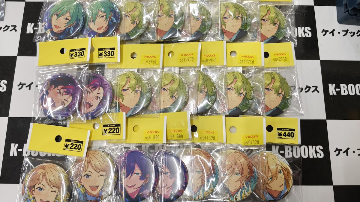 入荷情報】 あんスタ コレクション缶バッジ 2026 Feb. 纏まって入荷