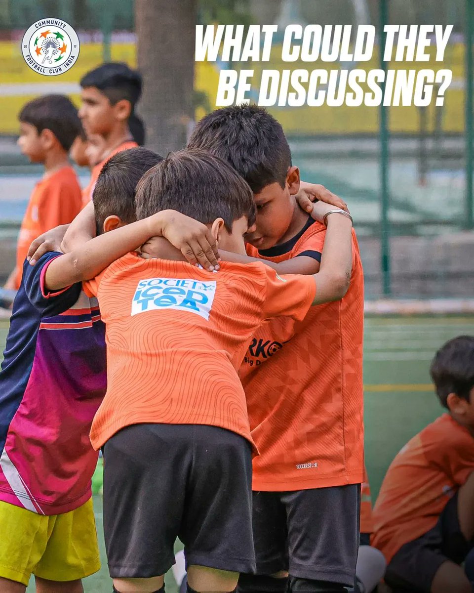 cfcimumbai's tweet photo. Probably discussing who takes the penalty?👀

[Community Football Club India, CFCI, Mumbai Football, Indian Football, One Club Many Teams] https://t.co/fxHhbIs6Xk