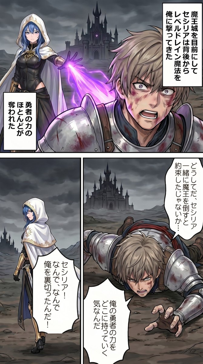 0chunen's tweet photo. 「ゼロから再挑戦！中年勇者の這い上がり」 その1 https://t.co/EMuLTSmKEC