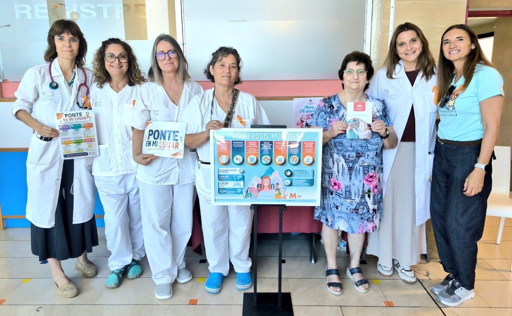 HospitaldeInca's tweet photo. 📍Taula informativa de @EMdeMallorca 

🗓️ Demà #DíaMundialEsclerosisMúltiple

@SalutGOIB @IBSalut_ @manuelaG_Romero @javiurenam @FerrerXisco https://t.co/stOuBc2l6S