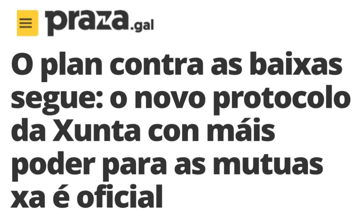 Podemos_Galicia's tweet photo. Rueda privatiza o control das baixas: máis impunidade para as mutuas, mercantilización das pacientes e represalias contra o persoal médico que traballa con humanidade e decencia.

Non é "axilizar", senón criminalizar ás traballadoras para tapar o colapso da sanidade pública. https://t.co/iIeZLvuQxv