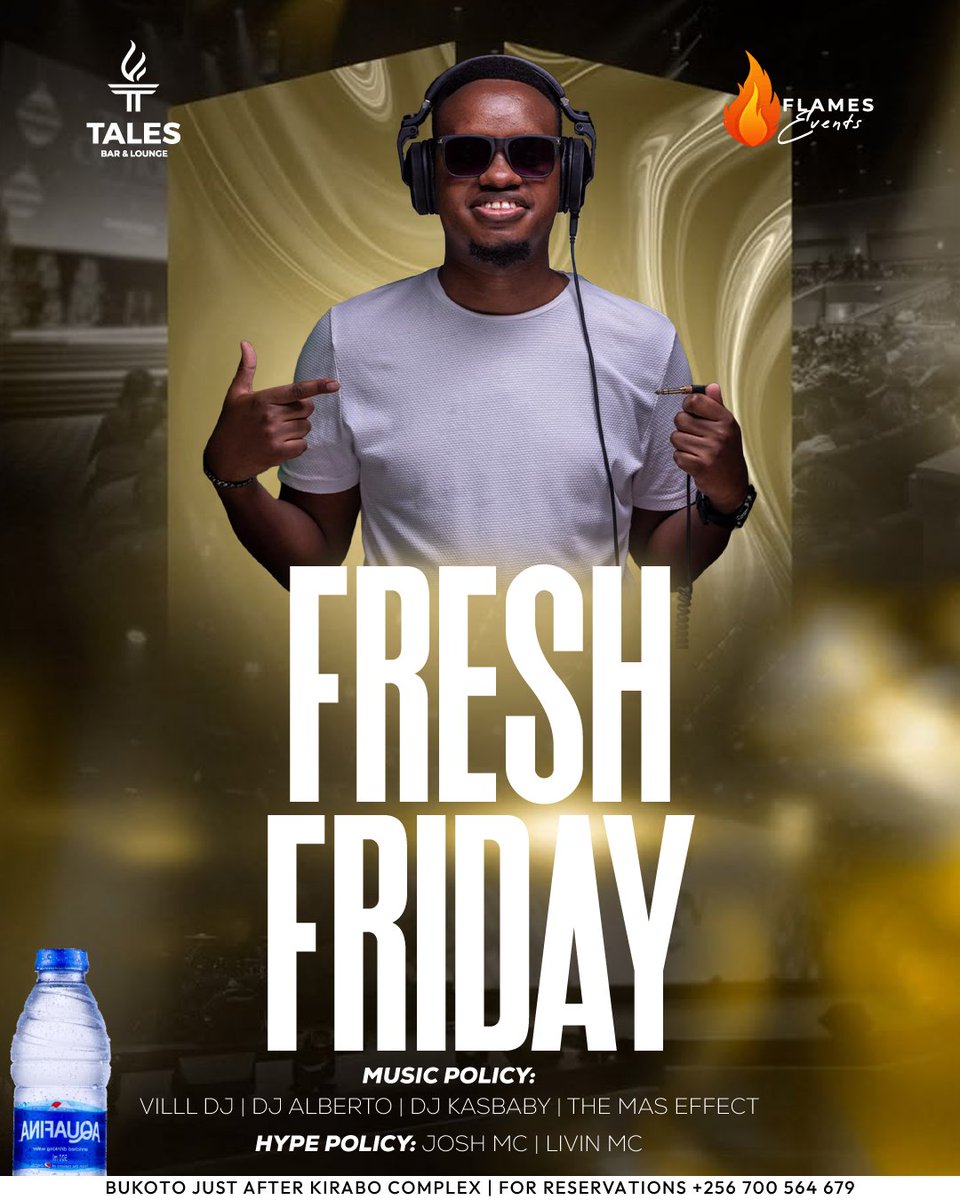 djKasBaby's tweet photo. Friday night protocol is officially activated.
βWe starting the weekend right at Tales Bar for #FreshFriday, then keeping the energy high all night @Silo15_
Lets fall in ππ https://t.co/qXTOdwCqDQ