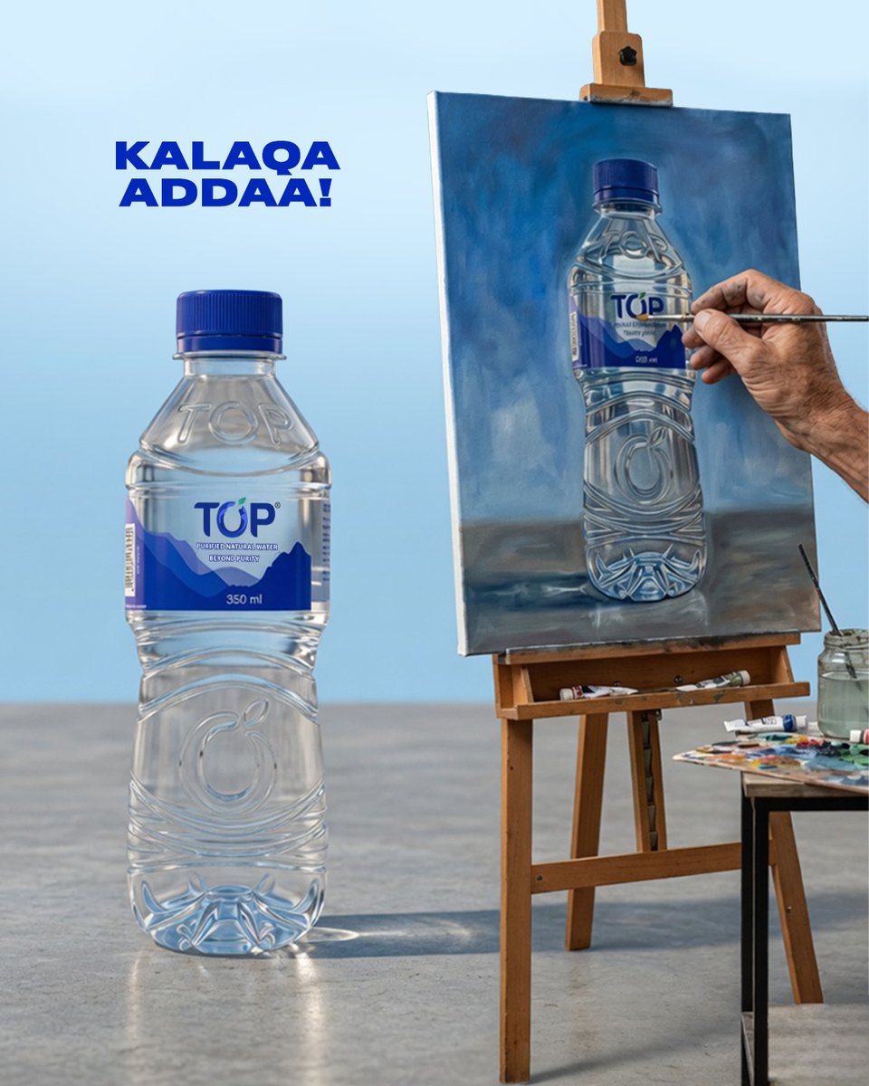 Topwatereth's tweet photo. Kalaqa Addaa!
.
#Topwater #BeyondPurity #TopwaterInEthiopia #waterinethiopia https://t.co/V9labe4g24