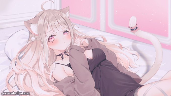 ご主人さま…♡🐈
 #skeb 