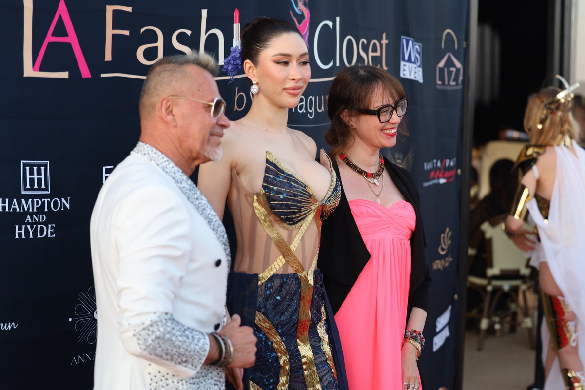 ModeCaf's tweet photo. LA Fashion Closet Show: A Beachside Editorial During the Cannes Film Festival de Cannes 
Behind the Scenes Photo shoot
Fashion influencers and media guests gathered along the beach to witness the exclusive production, making the shoot one of the most talked-about fashion moments during the festival week.
Photo crédit studio0610 & Café de la mode https://t.co/E5p66JyA3j 
#fashion #cannes #couture #fashionstylist #spring2026couture #FW2026