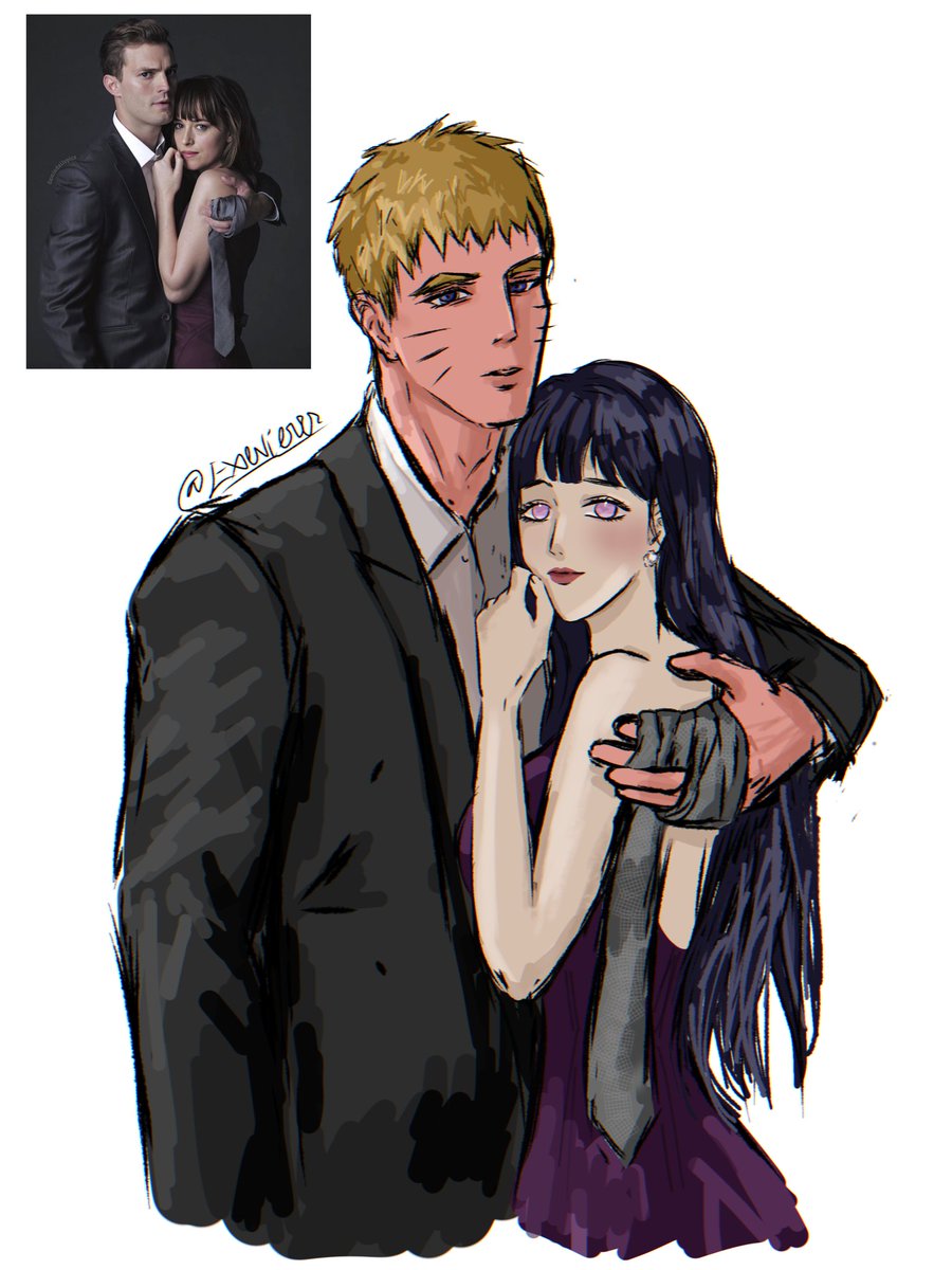Exevierrr's tweet photo. fifty shades x #naruhina https://t.co/OPb4c7Kh62