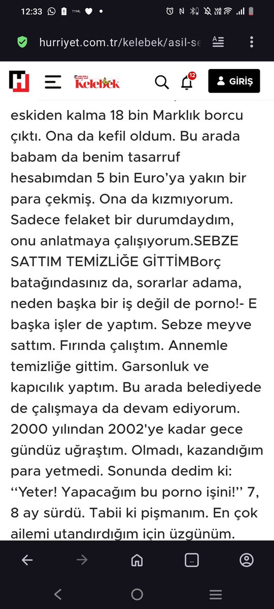 JeffNihility's tweet photo. kadın tüm hayat hikayesini anlatıyor Alman biriyle evlenmek için 15 bin euro kredi çektiğini ama kendisi Türk olduğu için bir türlü konsolosluktan kağıtlar gelmediğini, ertelendiğini, evlenemediğini ailesini bir anda büyük bir borcun altına soktuğunu, sebze satıp belediyede çalışmak dahil her işi yaptığını ama YETMEDİĞİNİ bu yüzden 7-8 ay bölüm başı 300 dolar olan bu lanet sektöre girdiğini anlatıyor ve o da HATA yaptığını söylüyor zaten. siz sanıyorsunuz ki kadınlar tamamen zevkine giriyor bu sektöre. Birini günah keçisi ilan edeceksen bu sektörün oluşmasını sağlayan kadınları insan gibi değil obje olarak gören hemcinslerinden başlayacaksın