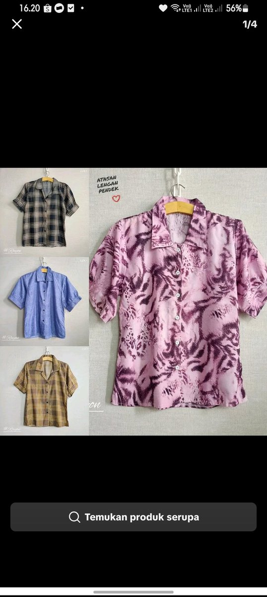 kh1000llee's tweet photo. Pls tawarin kaos kancing depan dong motif yg kyk wanra pink dibawah atau yg bungan² pokok yg norak warnanya jg yg cerah buat nenek aku dia g mau klok yg kalem😭 https://t.co/Bx2R7YcnEj