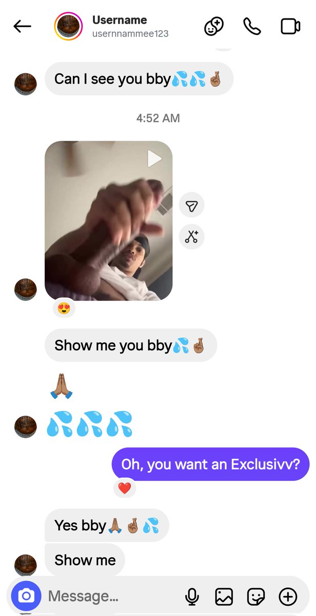 MistressChryQOS's tweet photo. @exclusivvdick https://t.co/JNHZZhedQf

I think this account is pretending to be you on Instagram. Unless it is you, in which case I apologize! https://t.co/VZzKO9ddkD