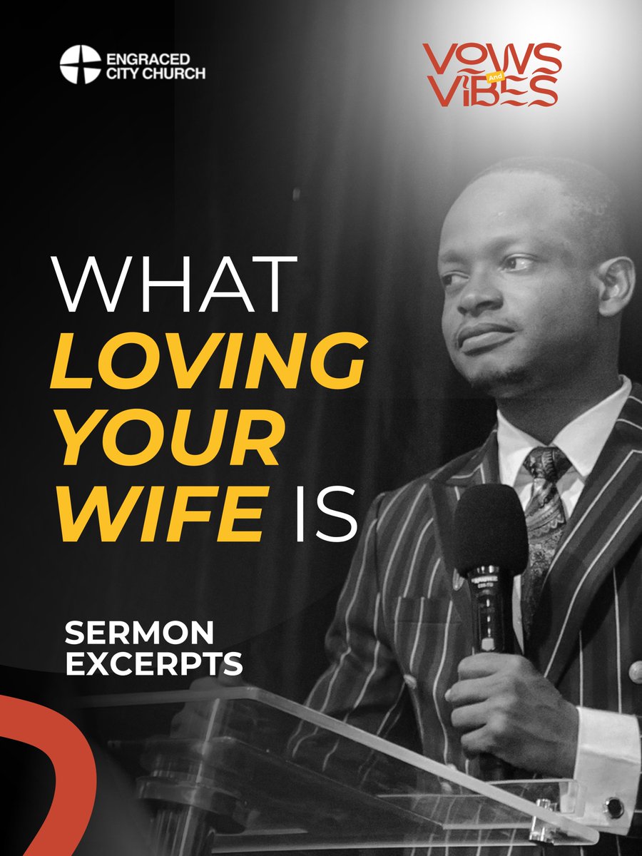 EngracedCity's tweet photo. Is love deeper than attraction, gifts, chemistry, or compatibility?

What does it mean for a man to love his wife the way Christ loves the Church?

Whether you are married, preparing for marriage, or simply learning about love, this breakdown will challenge your perspective. https://t.co/YLaqBmR12X