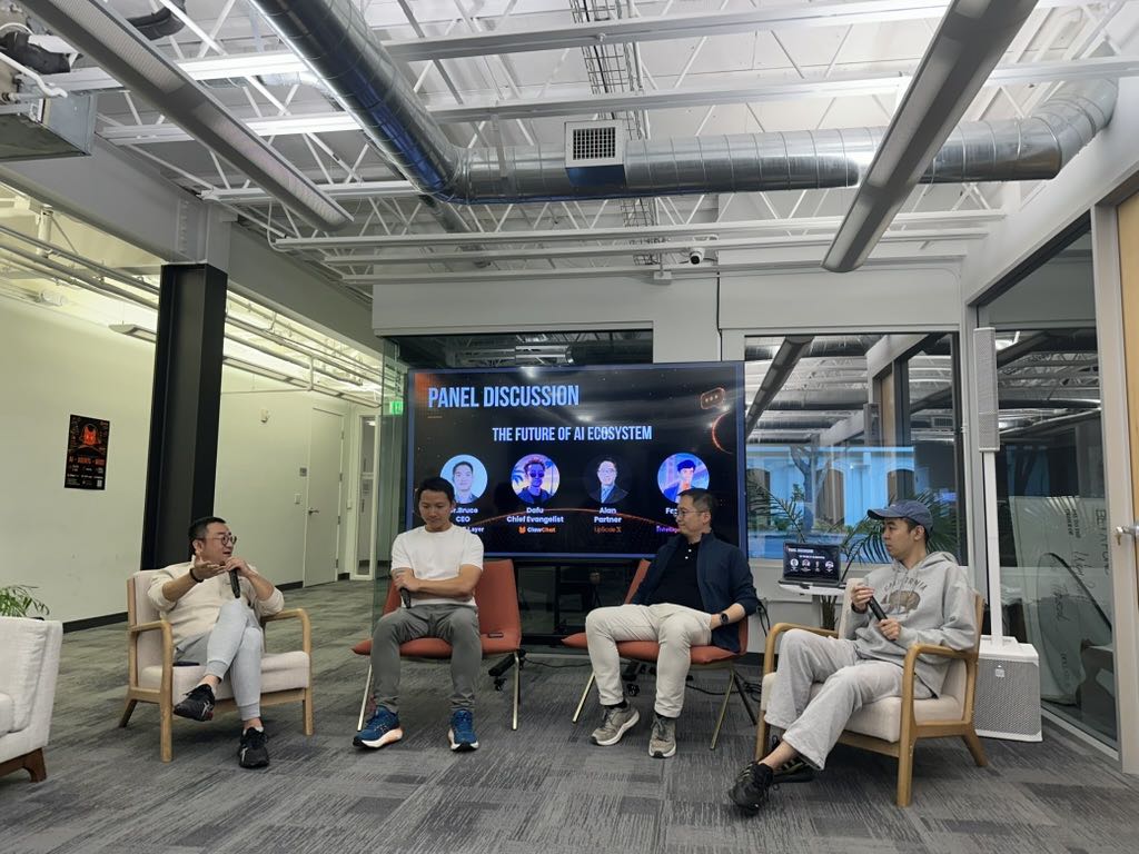 clawchatglobal's tweet photo. Still buzzing from last night’s AI·AGENT·WEB3 Meetup in Palo Alto. 🌉
The intersection of autonomous agents, Web3 social, and BTC-native tech isn’t just a future narrative—it’s actively being built right now.
My top takeaways from a high-signal evening 🧵👇 https://t.co/AZdQjNE7zE