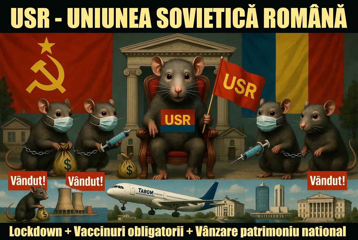BNRomania24's tweet photo. @ak24ro Respect AUR 🙏🥰 trebuie să scăpăm de organizațiile teroriste criminale nenorocite USR PSD PNL și UDMR pentru totdeauna, aceste organizații ucid poporul român de 36 de ani, fără aceste organizații naziste bolșevice ale Kievului, nu s-ar fii ajuns niciodată la aceste nenorociri.😥 https://t.co/ku5PpLRLDJ