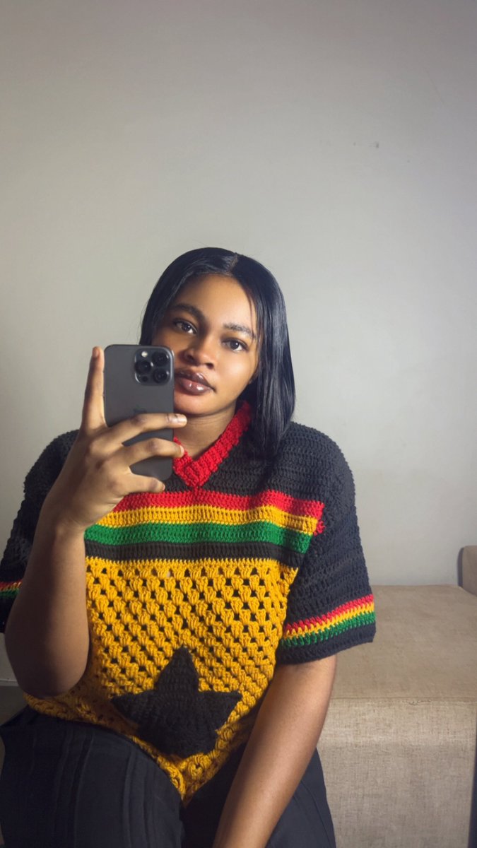 jenny_frimp's tweet photo. Ghana Jerseys I’ve Crocheted so far, all going to the World Cup. We’re so ready 🔥🇬🇭❤️ https://t.co/VH356vzNWm