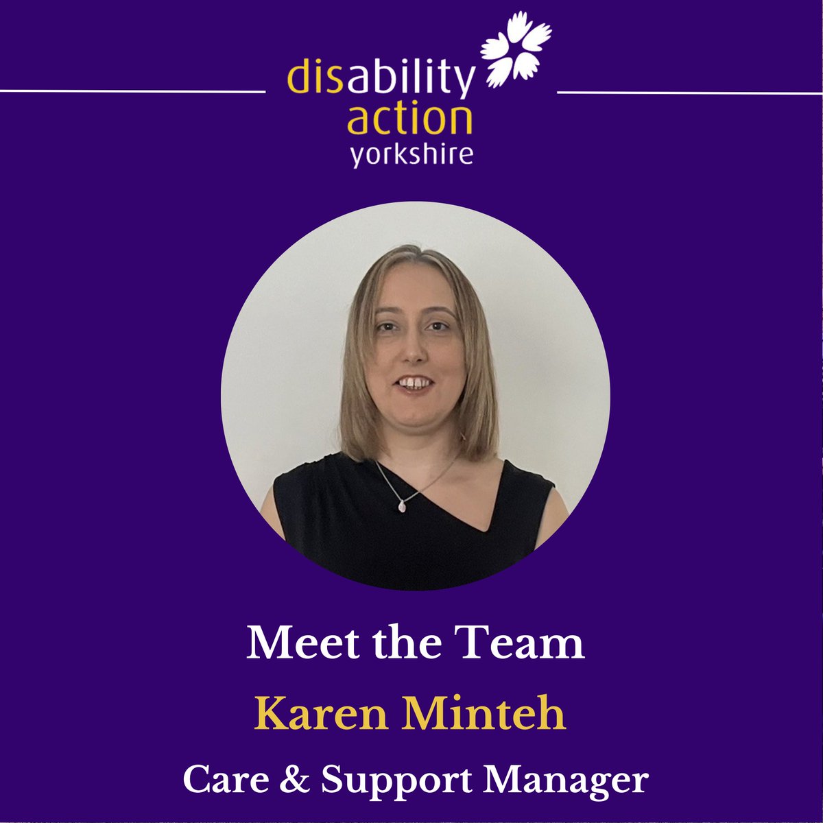 disactyorks's tweet photo. Meet Karen Minteh, Care &amp; Support Manager at Disability Action Yorkshire! Karen oversees supported living &amp; domiciliary care, focusing on empowering customers to live independently. We're so proud of her vital work &amp; dedication. #MeetTheTeam #SocialCare https://t.co/KqVVCA9nhH