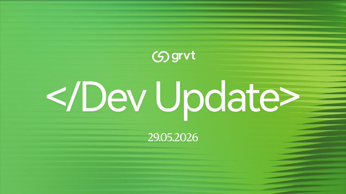 grvt_io's tweet photo. Another week down. Here's what changed 🛠️

✅ Released:

✰ Position History tooltip improvements
✰ Portfolio tooltip improvements
✰ Switch theme before login
✰ Ongoing competitions count badge in header
✰ Display username + email on user center dropdown
✰ PWA chart loading animation
✰ Fixed Naver Mail sign-up errors
✰ Gross / Net P&L mode setting (Mobile)

⏳ Coming soon:
▷ Notification sound effect and settings

Your feedback shapes what we build. Comment below 👇