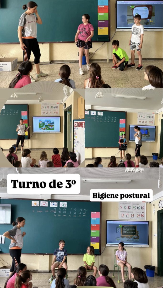 ceipsangil's tweet photo. ¡Seguimos con los talleres de higiene postural! ❤️ https://t.co/wlhkU7NNJh