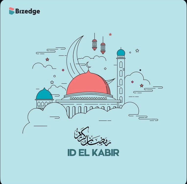 BizEdgeapp's tweet photo. Eid Mubarak from all of us at BizEdge 

On this blessed occasion of Eid al-Kabir, we celebrate with gratitude, sacrifice, and renewed strength. May this season bring peace, prosperity, and growth to you and your organization.

Eid Mubarak!

#EidAlKabir #EidMubarak #BizEdge # https://t.co/xyRjsWIzge
